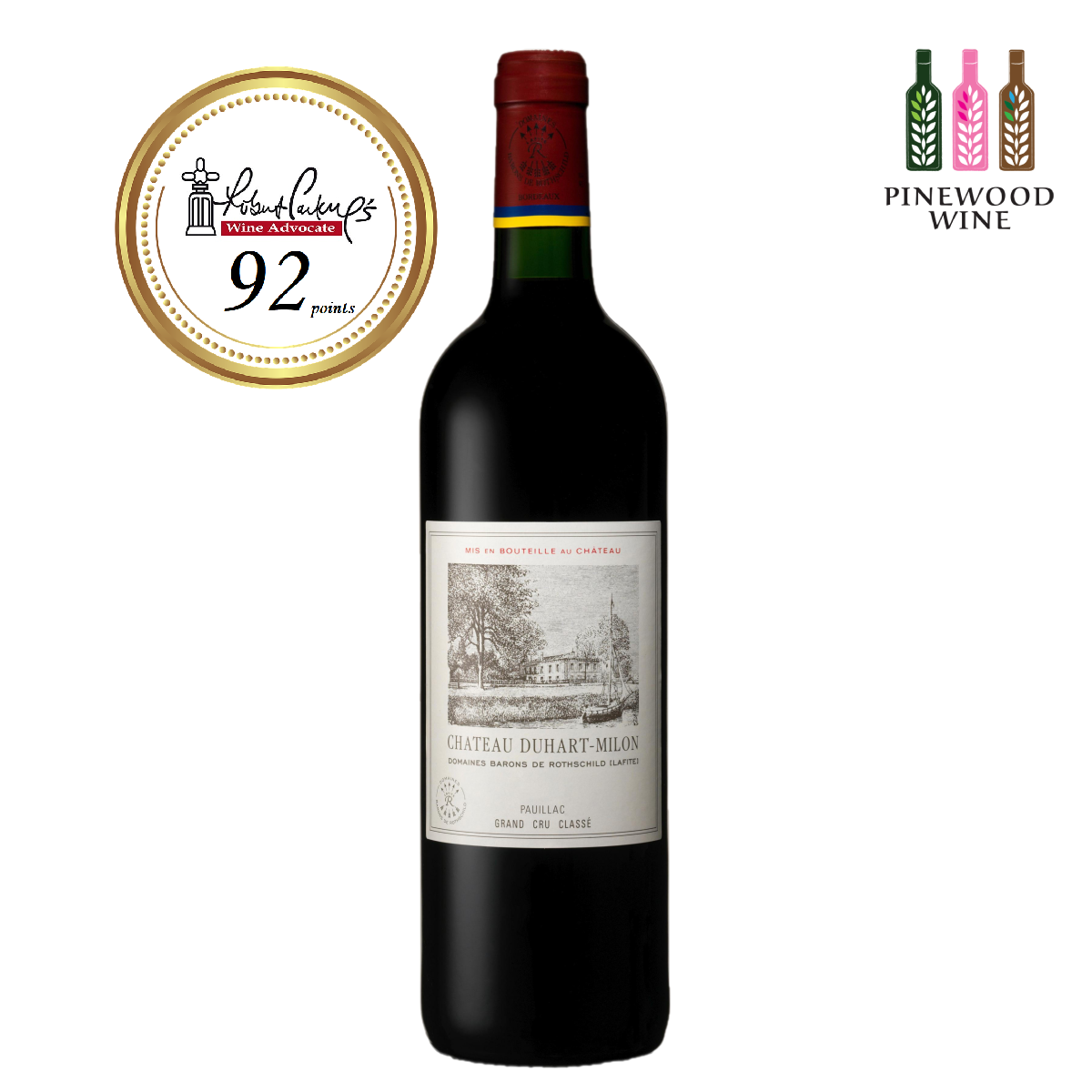 Chateau Duhart Milon, Pauillac 4eme Cru, 2006, 750ml