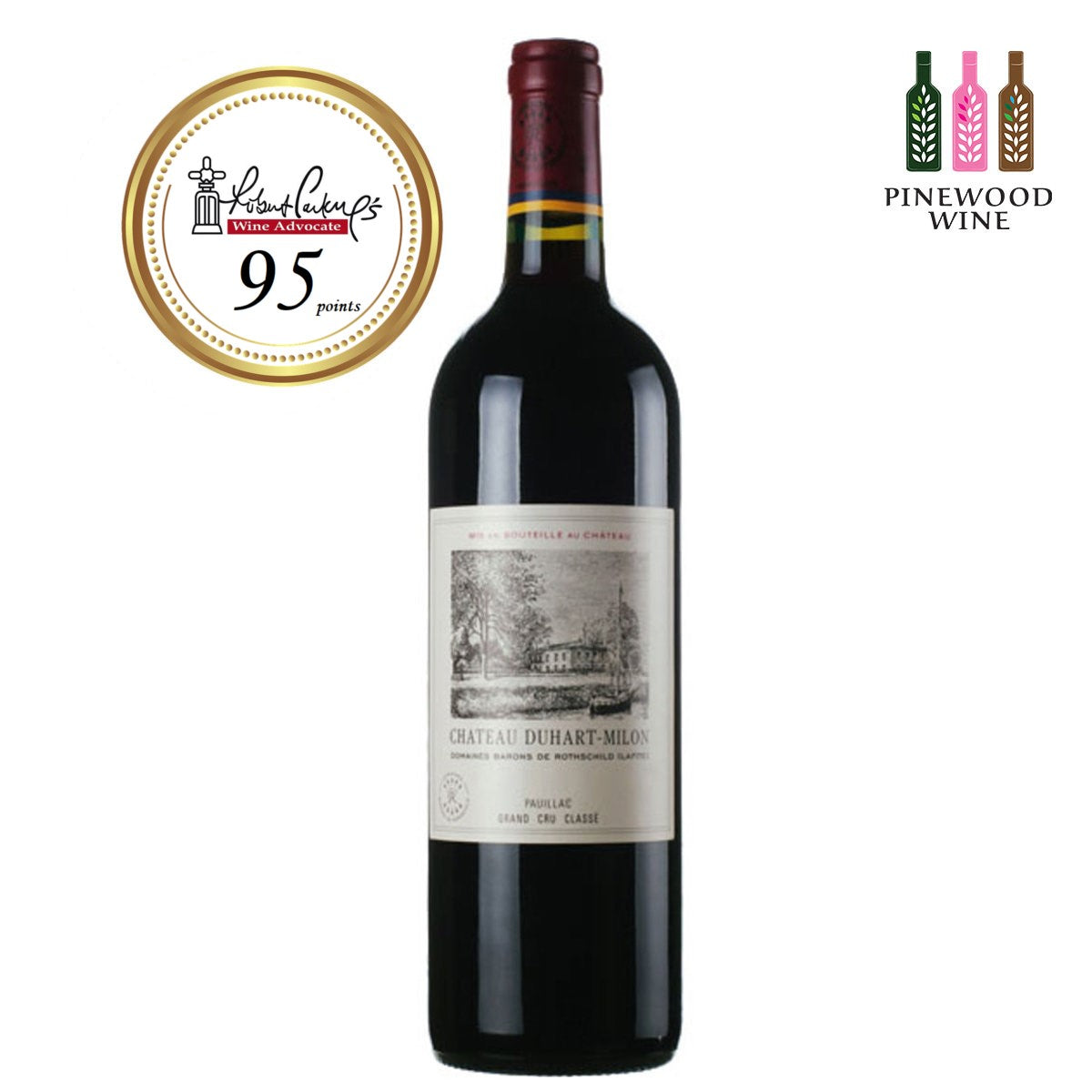 Chateau Duhart Milon, Pauillac 4eme Cru, 2018, 750ml