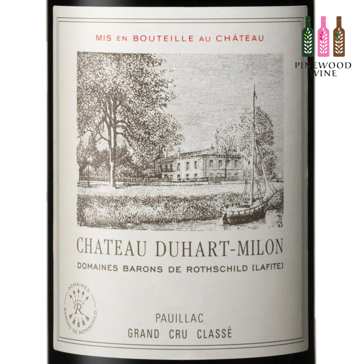 Chateau Duhart Milon, Pauillac 4eme Cru, 2008, 750ml - Pinewood Wine