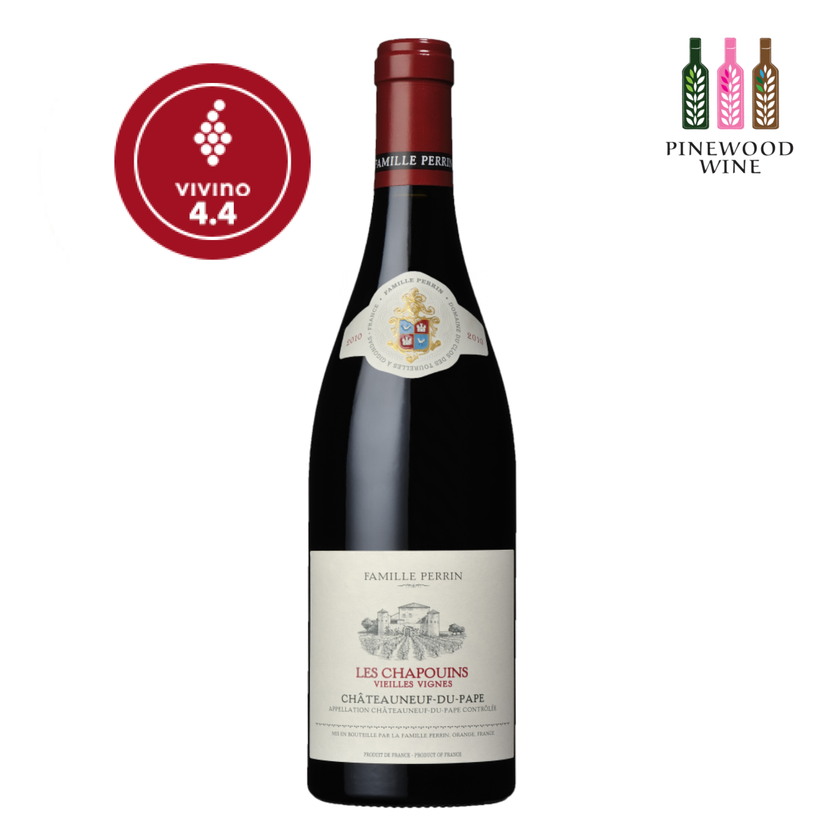 Famille Perrin - Les Chapouins VV，CDP，2010 年，750 毫升
