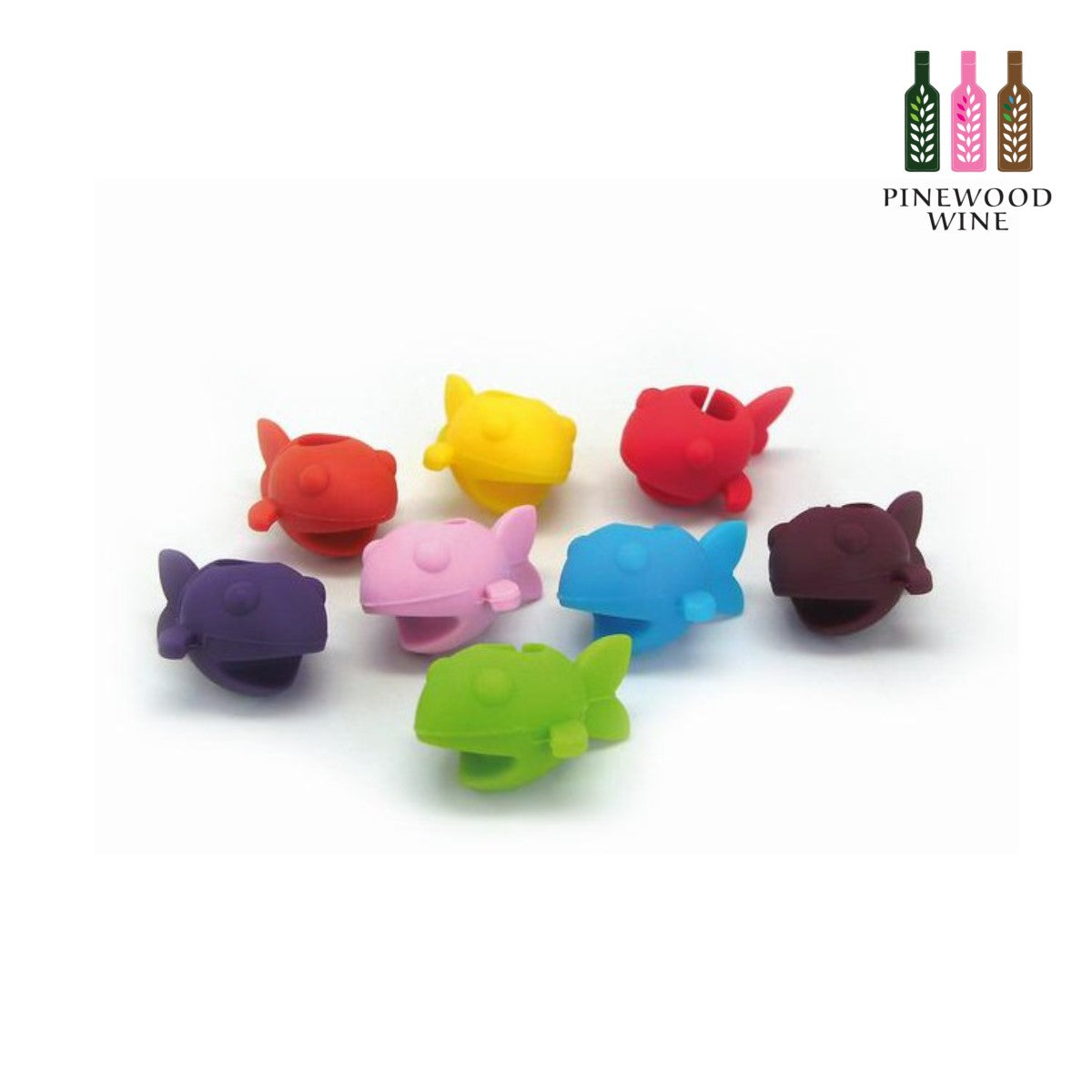 Vin Bouquet - Fish clip glass markers