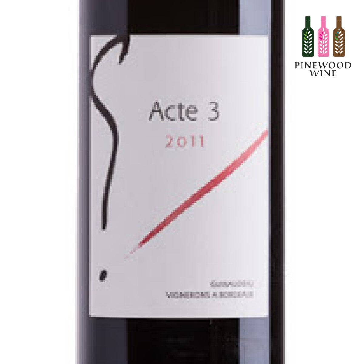 Guinaudeau G Acte 3, Bordeaux Superieur, 2011, Imperial 6L