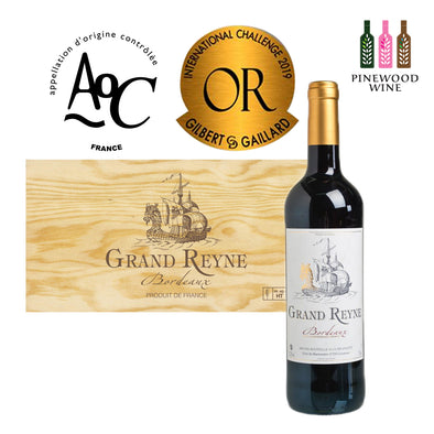 Grand Reyne [Full Case], AOC Bordeaux, 2021, 750ml x 6