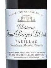 Haut Bages Liberal Pauillac 5eme Cru 2005, 750ml - Pinewood Wine