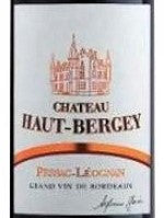 Chateau Haut Bergey Pessac Leognan 2010 (OWC), RP 92 750ml - Pinewood Wine