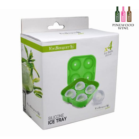 Vin Bouquet - Ice tray 4 rocks-silicone & ABS