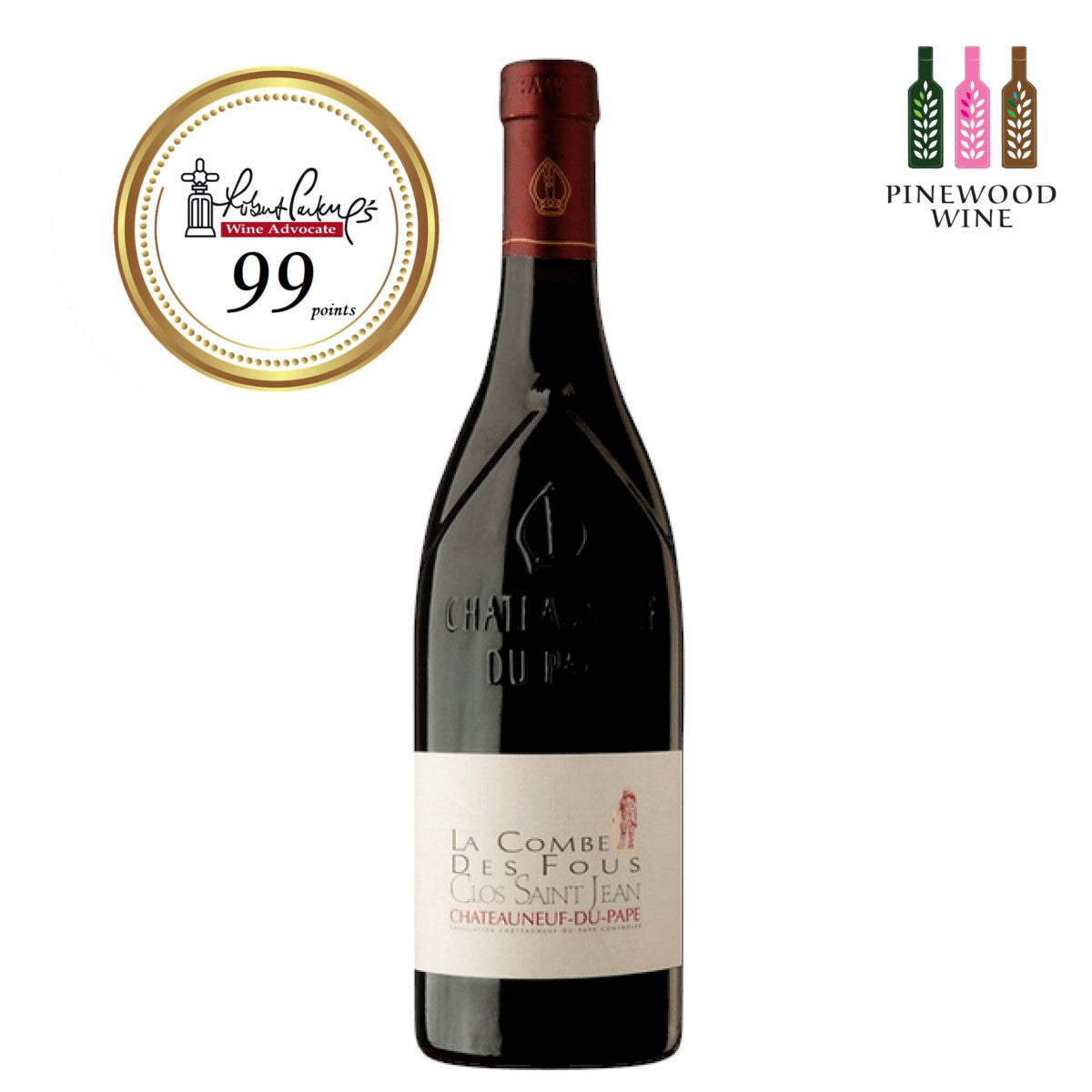 Clos St Jean - La Combe des Fous, CDP, 2009, 750ml