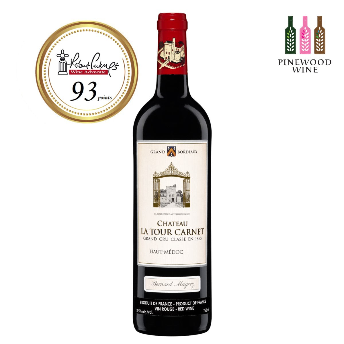 La Tour Carnet, Haut Medoc 4eme Cru, 2005, 750ml