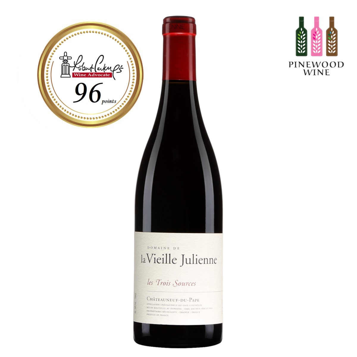 Domaine de la Vieille Julienne - Les Trois Sources, CDP, 2010, 750ml
