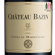 Château Bazin Rouge, AOC Cotes du Marmandais 2016, 750ml (OWC) - Pinewood Wine