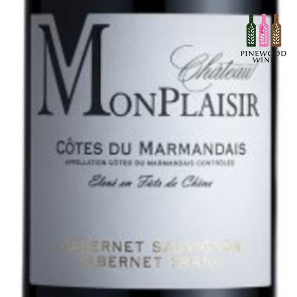 Chateau Monplaisir, AOC Cotes du Marmandais 2016, 750ml - Pinewood Wine