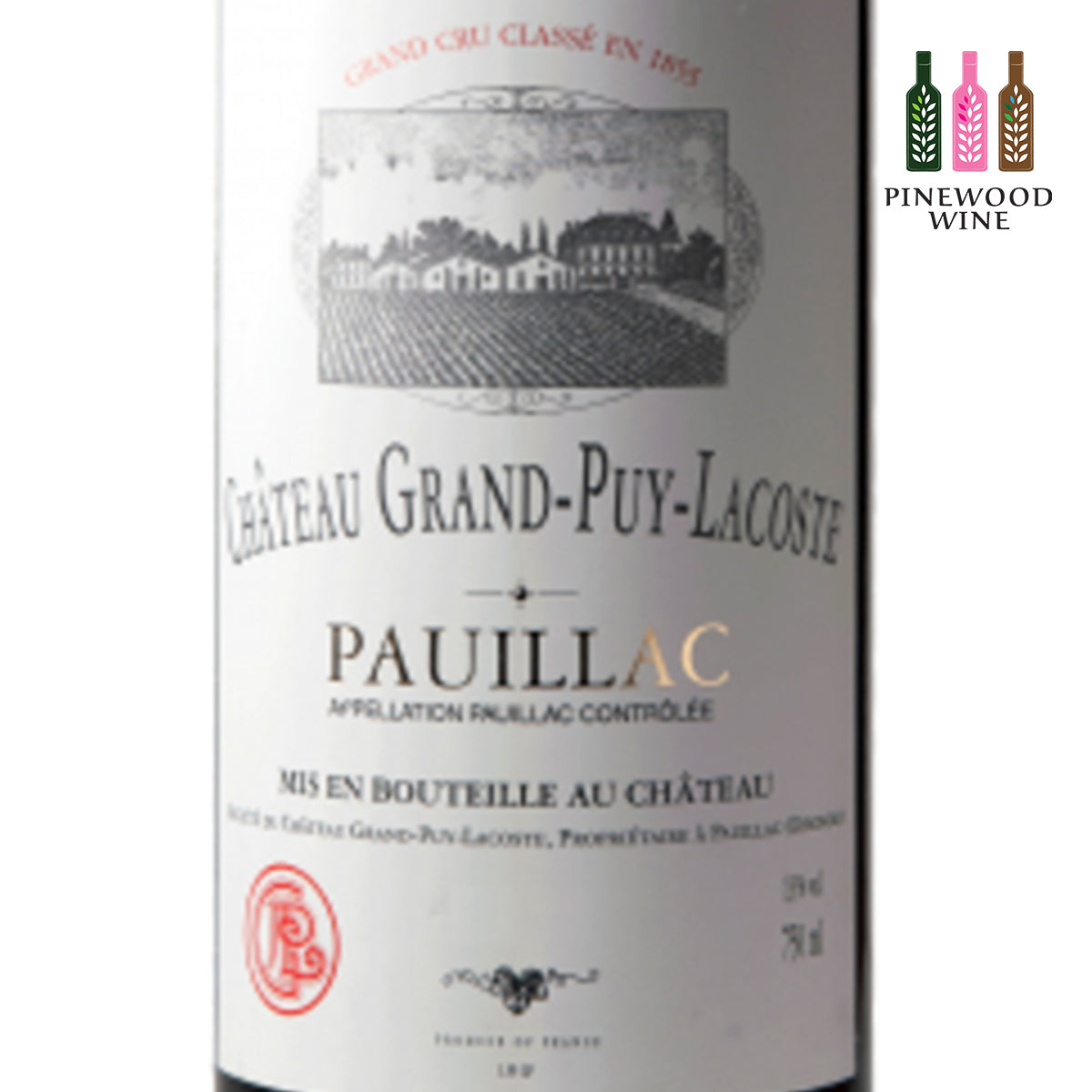 Grand Puy Lacoste Pauillac 5eme Cru 2006 (OWC), RP 92 750ml - Pinewood Wine