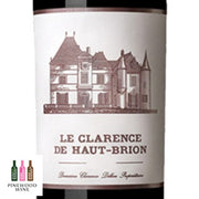 Le Clarence de Haut Brion Pessac Leognan 2nd Wine 2010 (OWC), RP 93 750ml - Pinewood Wine