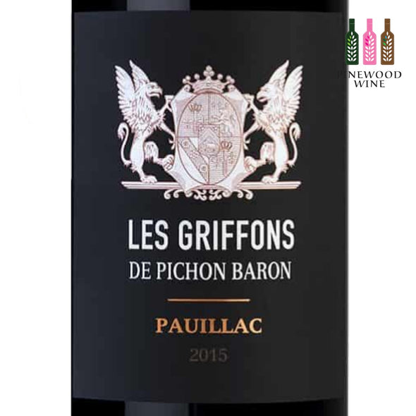 Chateau Pichon-Longueville - Les Griffons de Pichon Baron, Pauillac 2eme Cru, 2015, 750ml