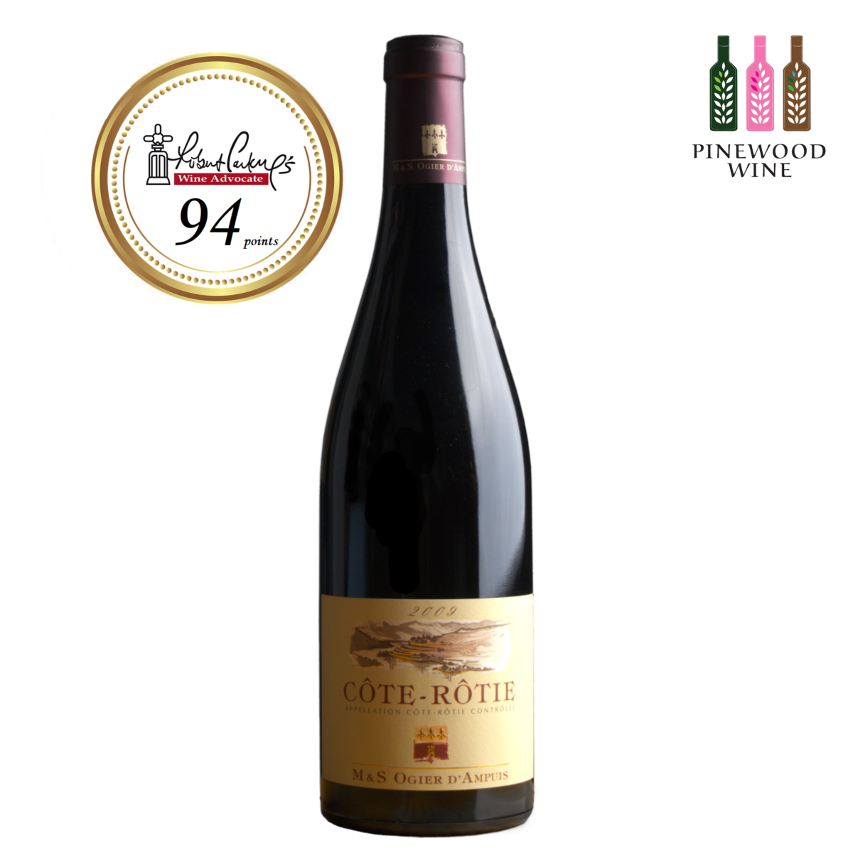 Michel & Stephane Ogier, Cote Rotie, 2009, 750ml
