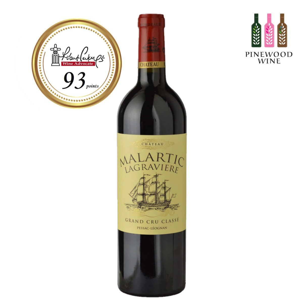 馬拉蒂克拉格維爾酒莊，佩薩克雷奧尼昂，2014 年，750 毫升