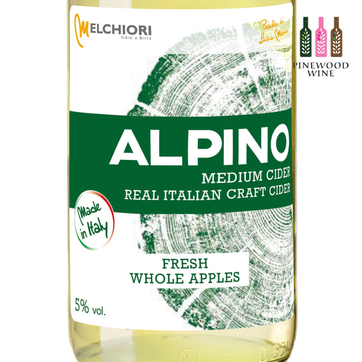 Melchiori Alpino Medium Apple Cider 330ml x 12