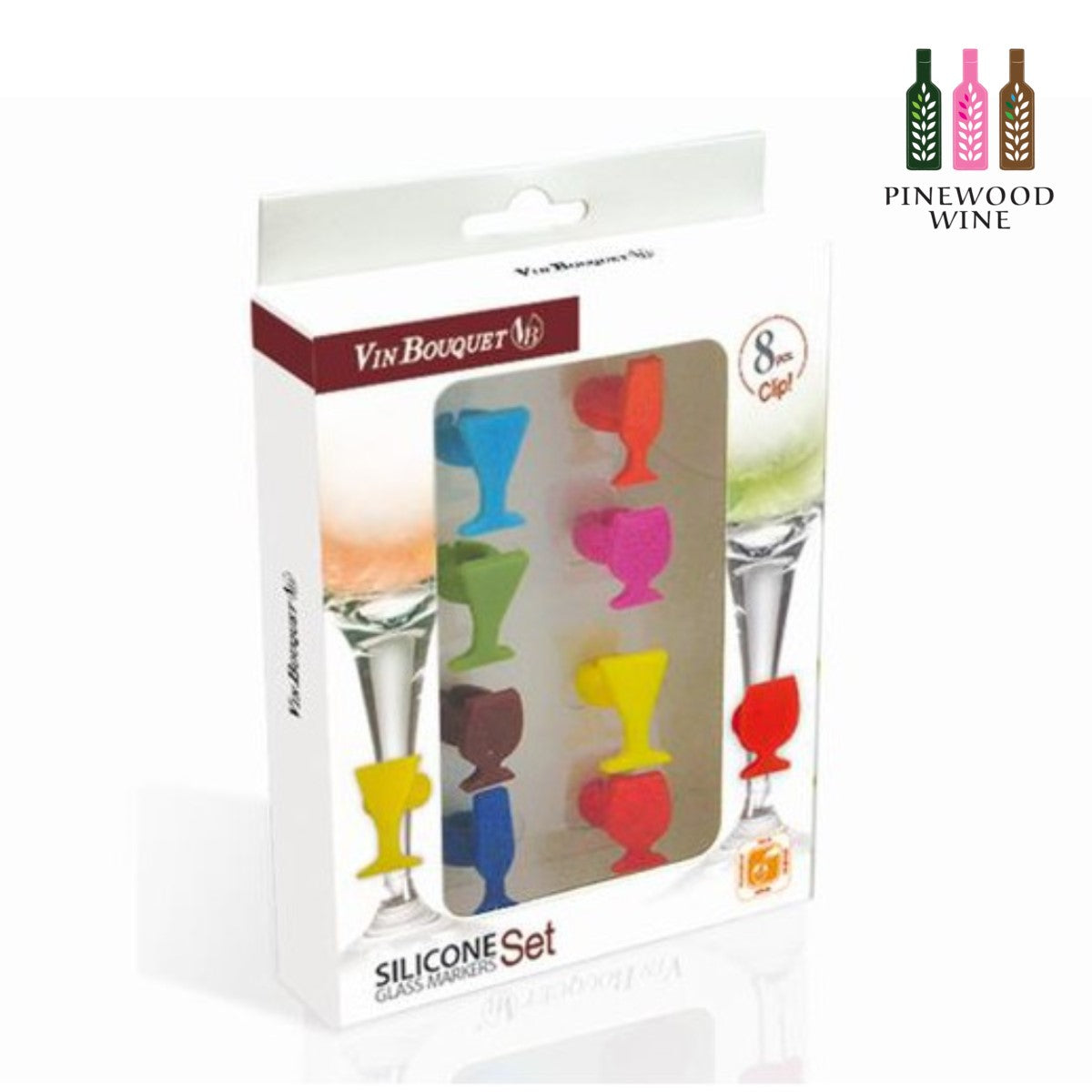 Vin Bouquet - Mini Glasses Glass Markers