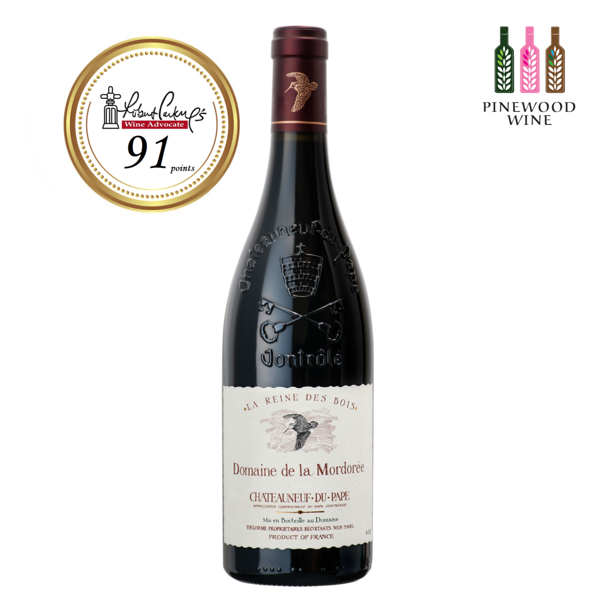 Domaine de la Mordoree - La Reine des Bois, CDP, 2008, 750ml