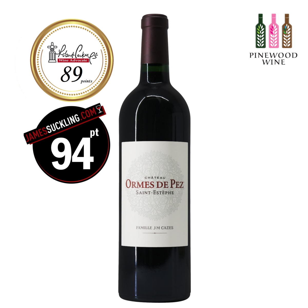 Ormes de Pez, St Estephe, 2015, 750ml