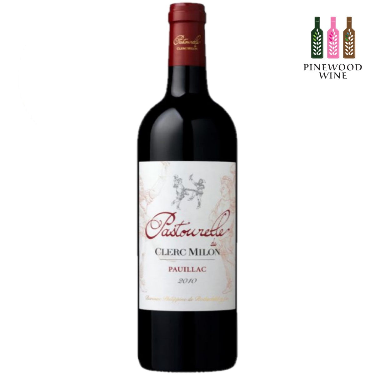 Pastourelle de Clerc Milon, Chateau Clerc Milon Pauillac 2nd Wine, 2010, Magnum 1.5L