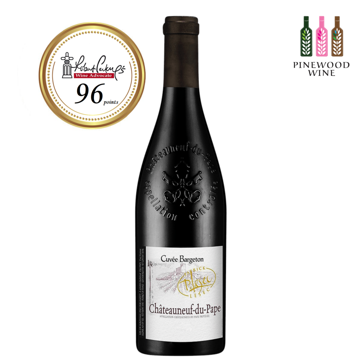 Patrick Lesec - Cuvee Bargeton, CDP, 2007, 750ml