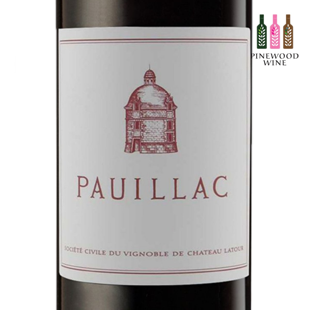 波雅克拉圖 (Pauillac de Latour)，拉圖波雅克酒莊 1 級三級葡萄酒，2010 年，750 毫升