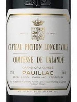 Chateau Pichon Longueville Comtesse de Lalande, Pauillac 2008 (OWC), RP 92 750ml - Pinewood Wine