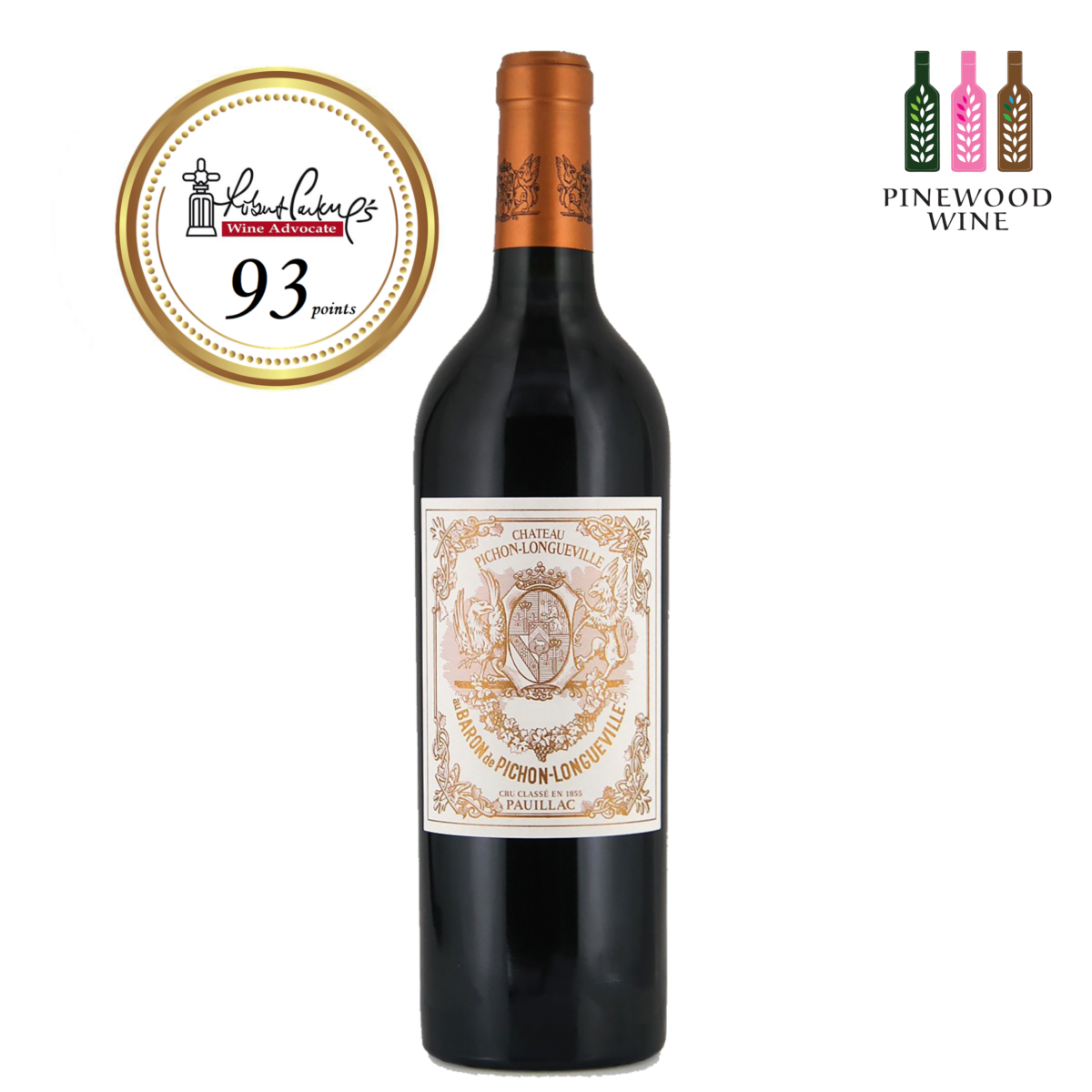 Pichon Longueville Baron, Pauillac 2eme Cru, 2004, 750ml