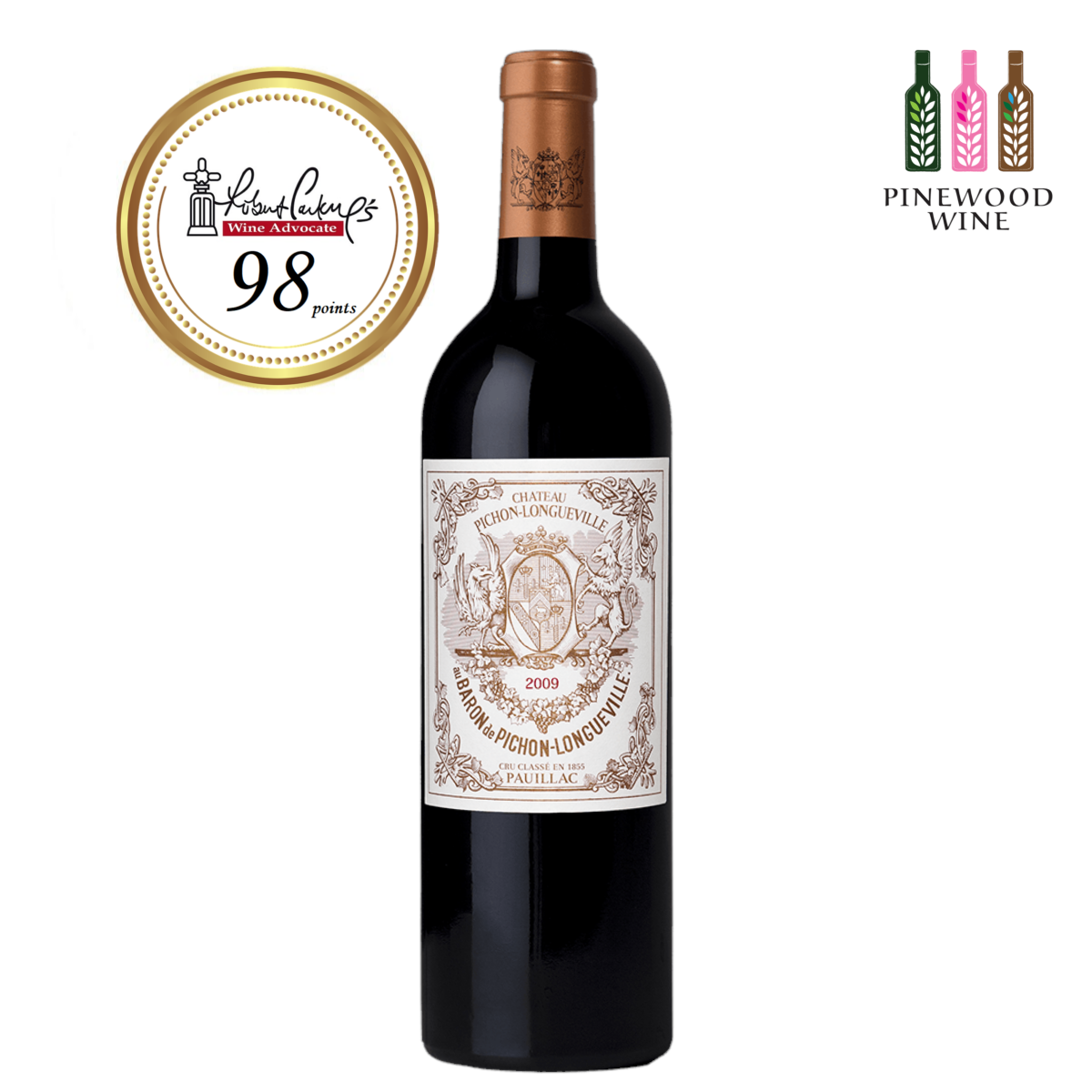Pichon Baron, Pauillac 2eme Cru, 2009, 750ml