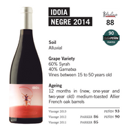 IDOIA Negre 2017 750ml - Pinewood Wine