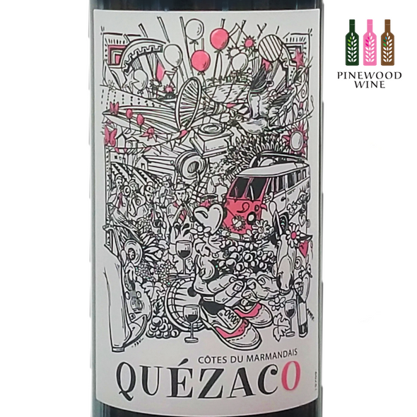 Quezaco Rouge, AOC Cotes du Marmandais, 2019, 750ml - Pinewood Wine