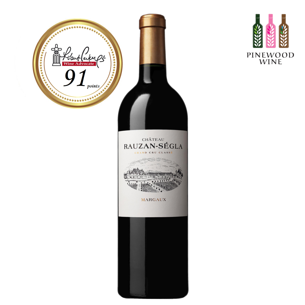 Rauzan Segla，瑪歌 2eme Cru，2013 年，750 毫升