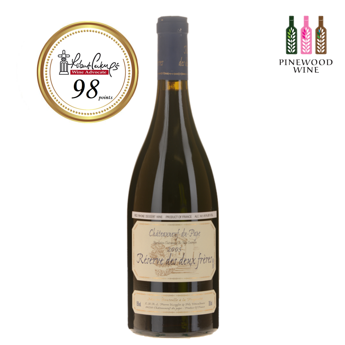 Domaine Pierre Usseglio - Reserve des Deux Freres, CDP, 2005, 750ml
