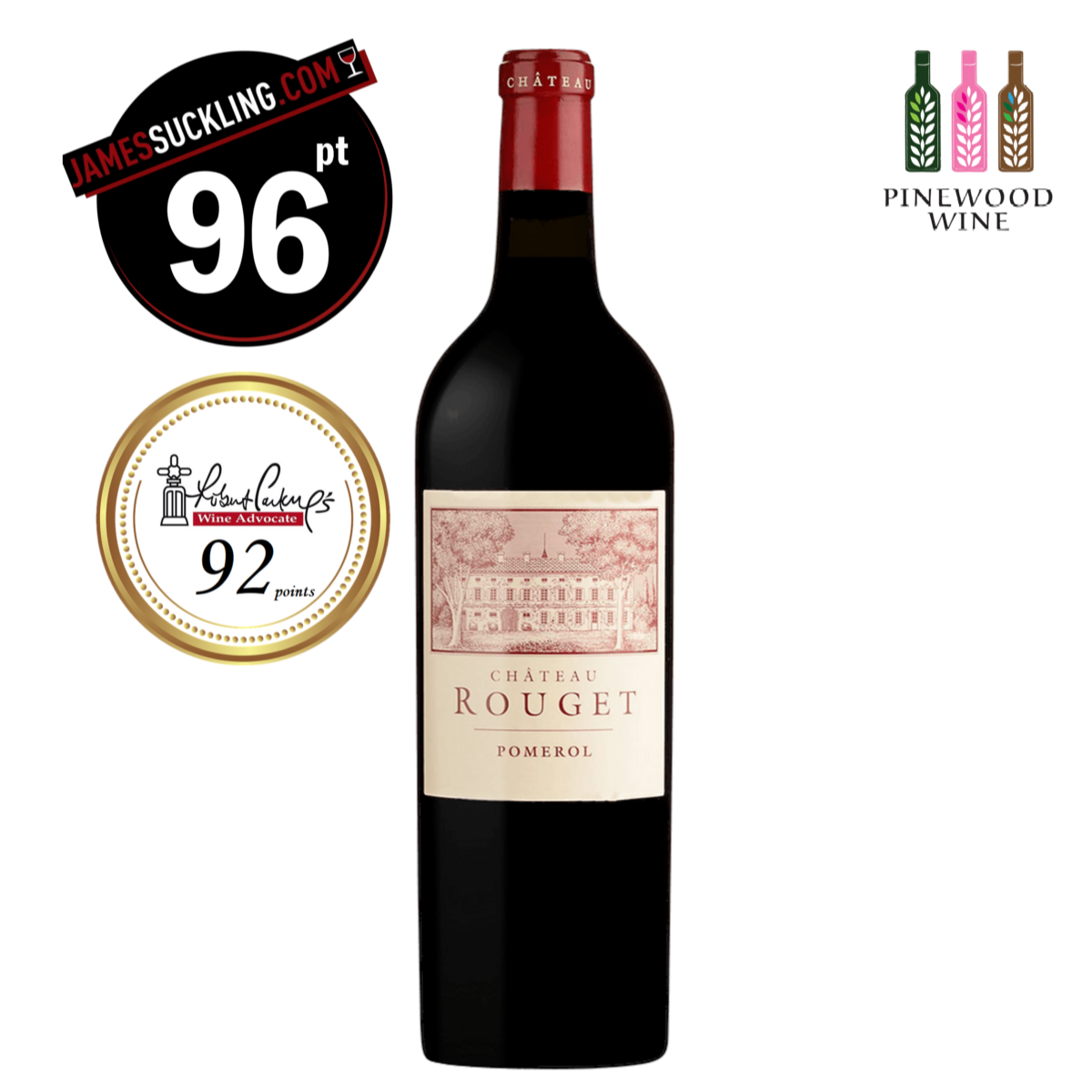 Chateau Rouget, Pomerol, 2016, 750ml