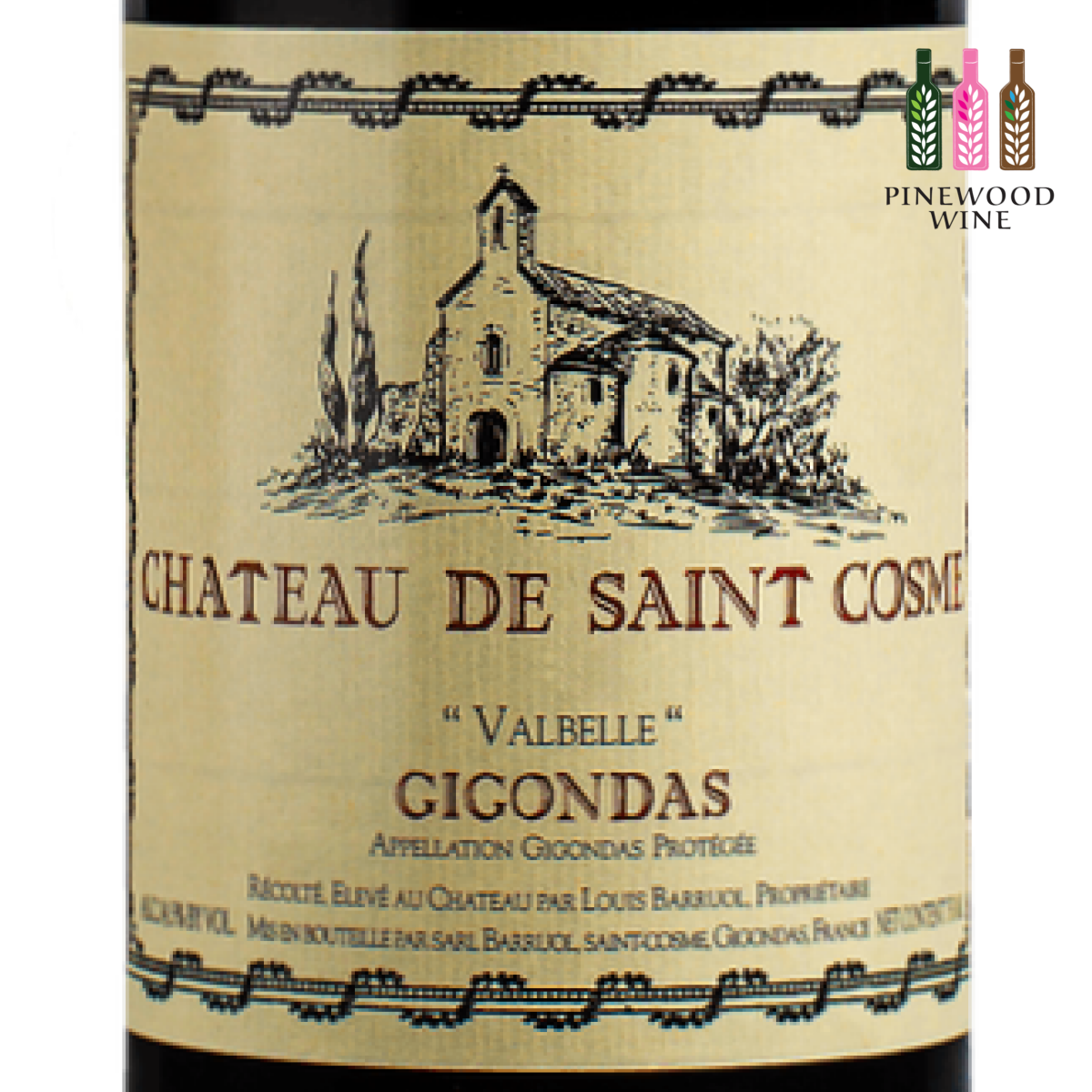 Saint Cosme - Valbelle, Gigondas, 2006, 750ml