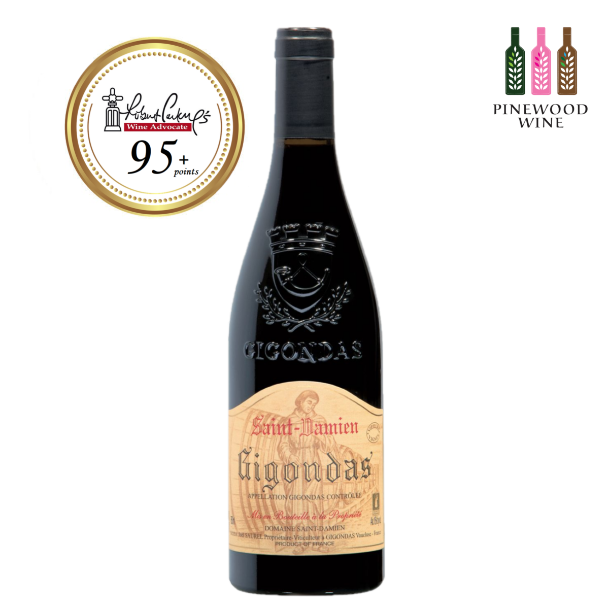 Saint Damien - Classique VV, Gigondas, 2007, 750ml