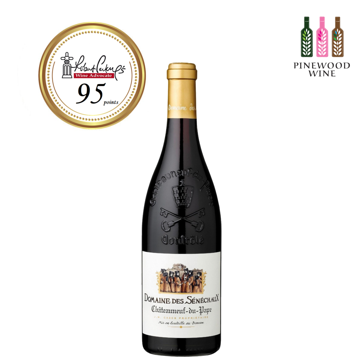Domaine des Senechaux, Chateauneuf du Pape, 2010, 375ml