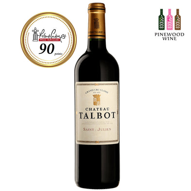 Chateau Talbot, Saint Julien 2008, RP 90 750ml - Pinewood Wine
