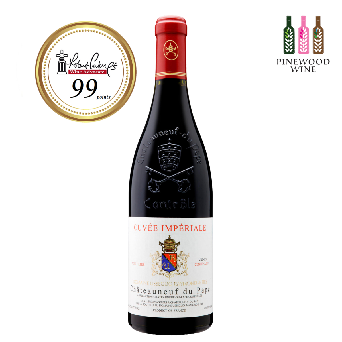 Usseglio Raymond - Cuvee Imperiale, CDP, 2007, 750ml
