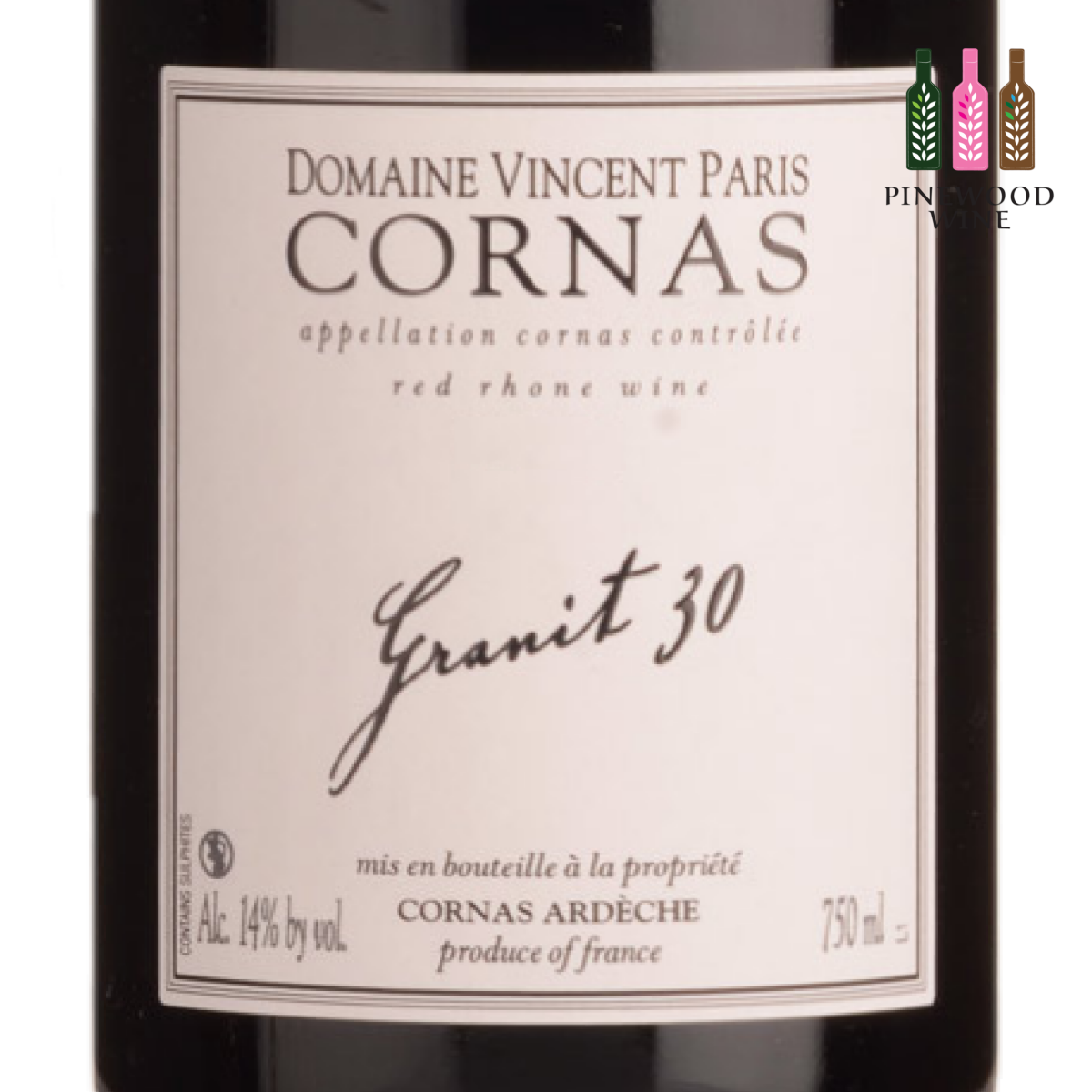 Domaine Vincent Paris - Granit 30, Cornas, 2010, 750ml