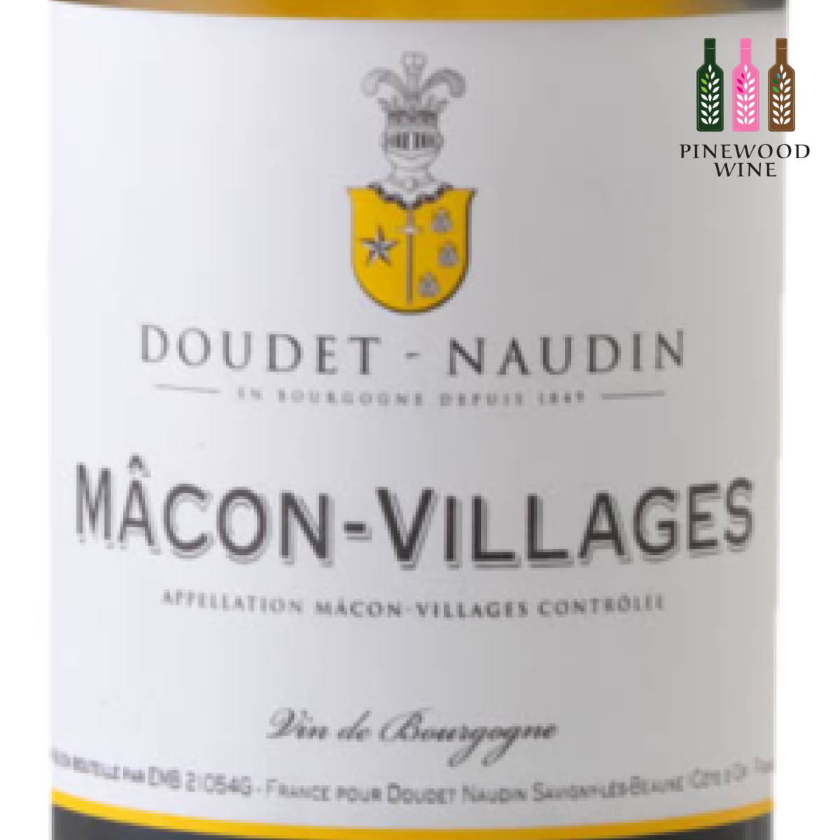 Doudet Naudin - Macon Villages Blanc 2015 750ml - Pinewood Wine